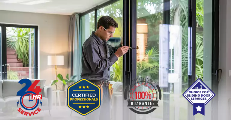 Residential Automatic Sliding Door Replacement Plantation