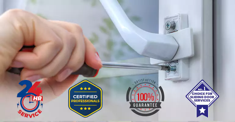 Broken Patio Door Handle Repair in Plantation