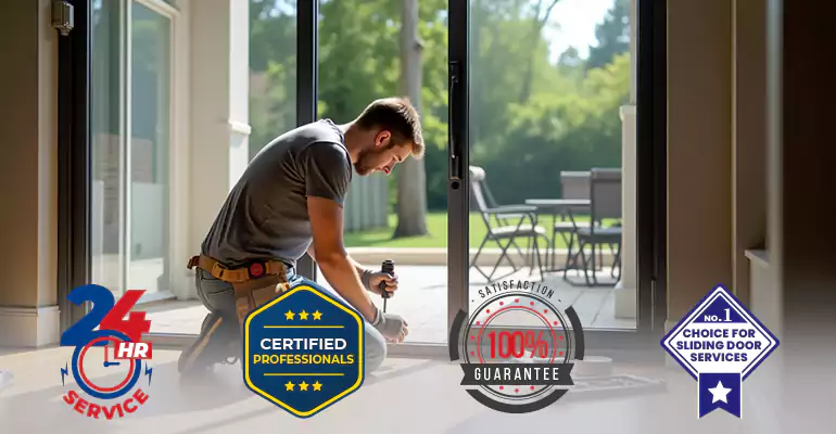 Sliding Door Strike Plate Repair in Plantation