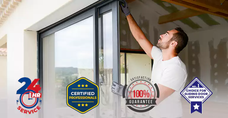 Sliding Glass Door Frame Repair in Plantation