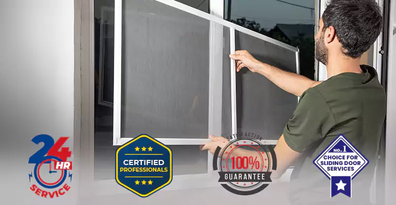 Sliding Screen Door Frame Repair in Plantation