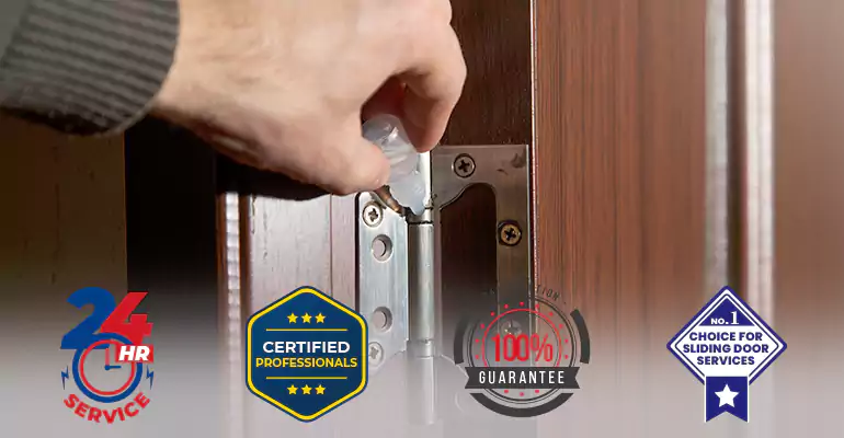 Shower Door Hinge Repair in Plantation