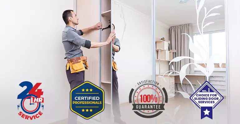 Complete Sliding Mirror Door Replacement Plantation